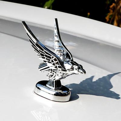 Auto Car Front Ornamet Emblem Angel Eagle Cover Chrome 3D HoodSticker Decoration Badge Car Accessories Exterior