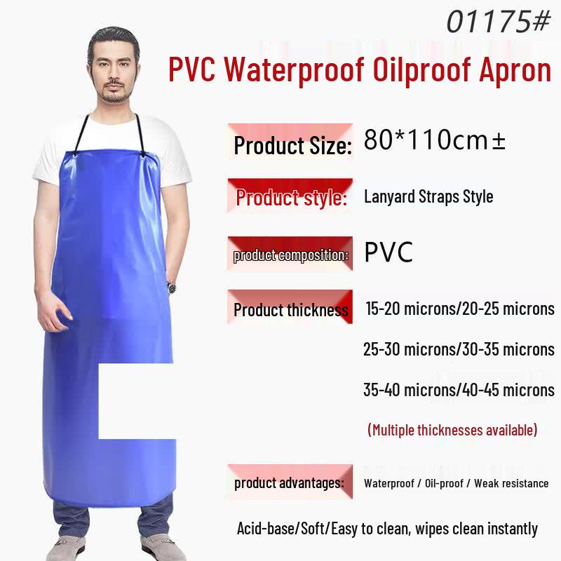 UOSU PVC Waterproof Sleeveless Apron