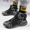 35-46 Winter Plus Size Fashion Trend High Top Velvet Warm Cotton Shoes Snow Boots Sports Casual Shoes Dad Shoes