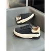 Scarpe con plateau autunnali nuove leggere sportive casual scarpe da ginnastica retrò pelle dl