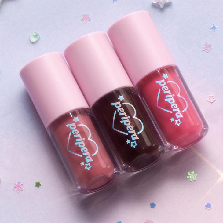 [Mini 3 Set] PERIPERA Ink Glasting Lip Gloss