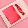 500 Stück 9x12cm Aluminiumbeschichtete Folie Einfarbige DIY Handgemachte Nougat Süßigkeiten Verpackung Milch Toffee Hülle