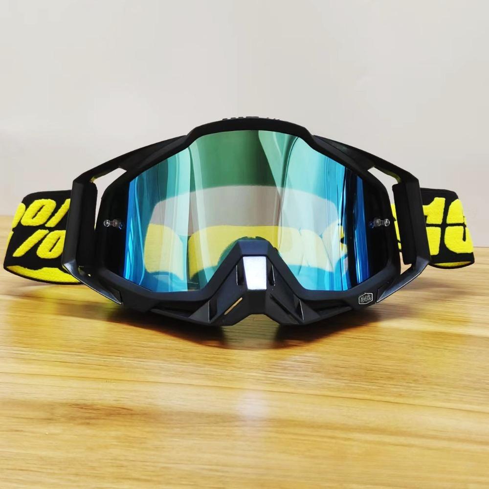 Outdoor Riding Goggles Motorcycle Off-road Dust-proof Glasses Color-changing Sports Windproof Ski Goggles