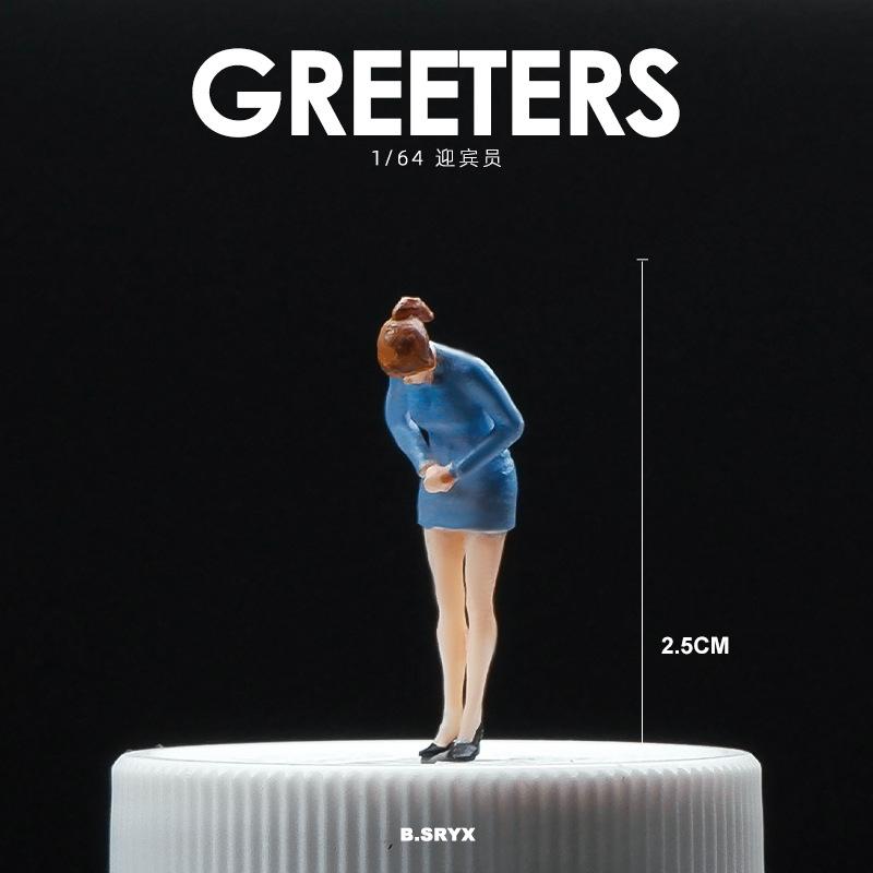 1/64 Miniature Human Figure Model, Miniature Toy, Mini Figurine, Scene Decoration Props, Diorama Matching Figures