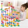 50 142PCS Marble Run Race Track Building Blocks Children Playthings 3D Maze Ball Roll Toy DO-IT-YOURSELF Marble Run Race Coaster Collection Christmas