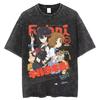 Kill La Kill Anime Liebhaber Gewaschenes T-Shirt Persönlichkeitskleidung Übergroß Unisex Ganzjahreskleidung Hohe Qualität Heißes Produkt Weich
