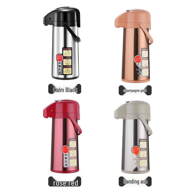 Shangqi 1.9L Stainless Steel Air Pressure Thermos