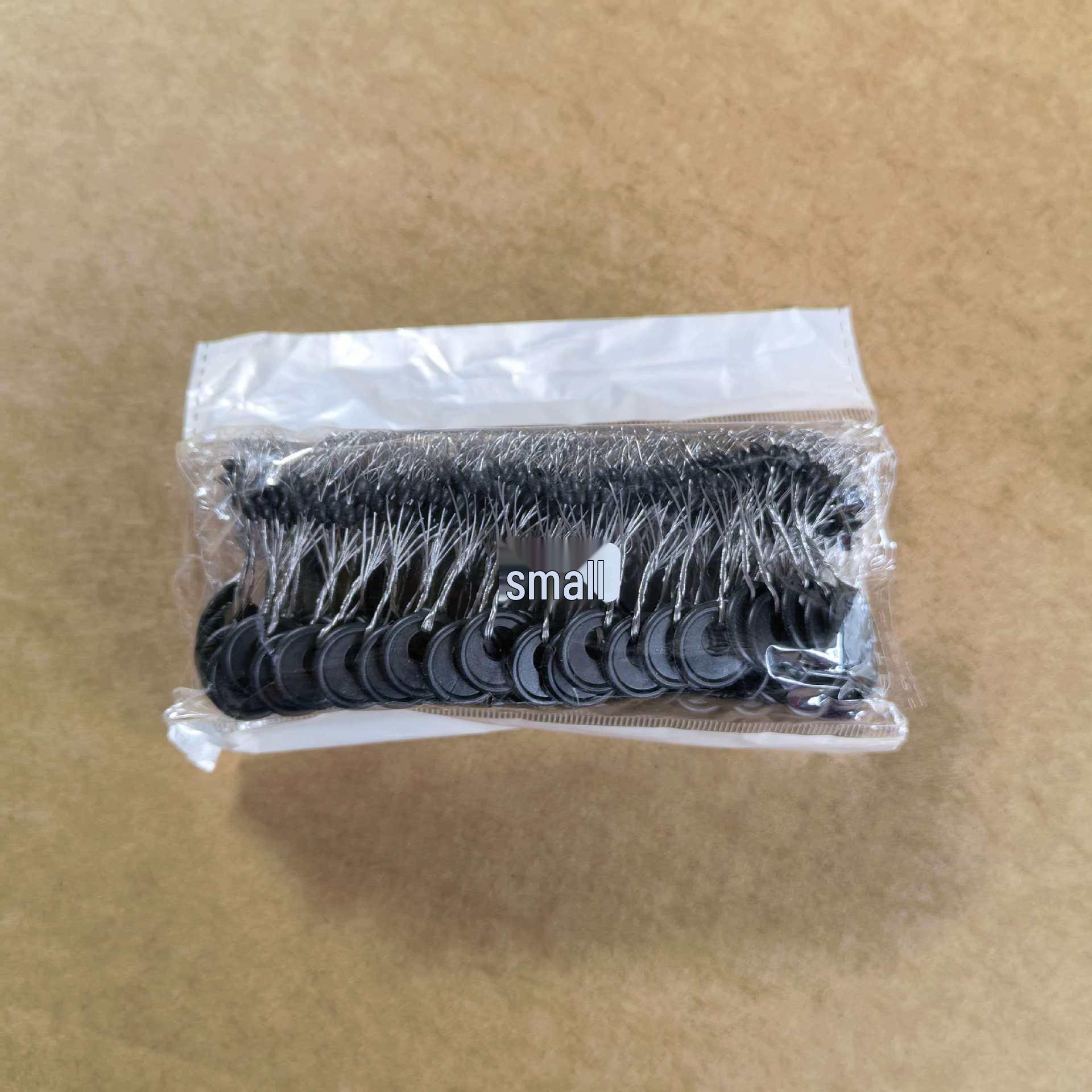 Cylindrical Silicone Fishing Tackle: Space Bean Competition Accessories M (100 sets)