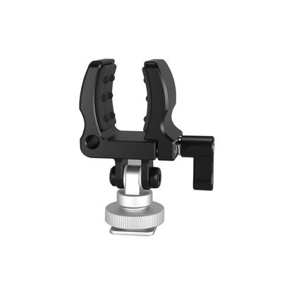 Niceyrig Shotgun Microphone Cold Shoe Camera Flashlight Aluminum Alloy Holder, Holder, (18-35mm) -549