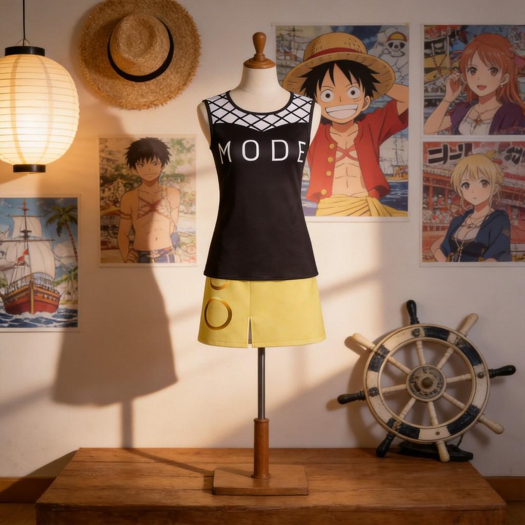 One Piece Staffel 2 Cosplay Kostüm Für Anime-Themen Bühnenaufführungen Mit Polyesterstoff