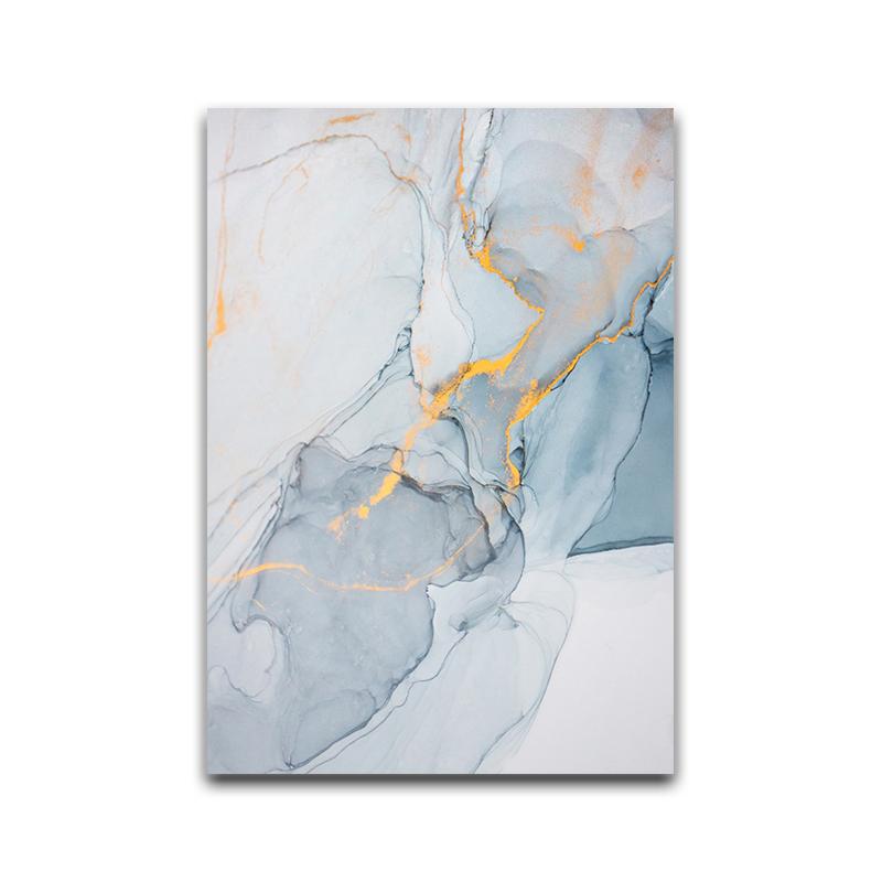 Liquid Trail Pastel Watercolor Abstract Wall Art Picture Canvas Painting Poster Print Wall Art Pictures Living Room Decoration