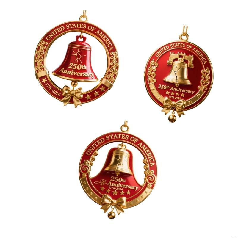 250th Anniversary Charm Christmas Tree Decoration For Festival Celebration A0KF