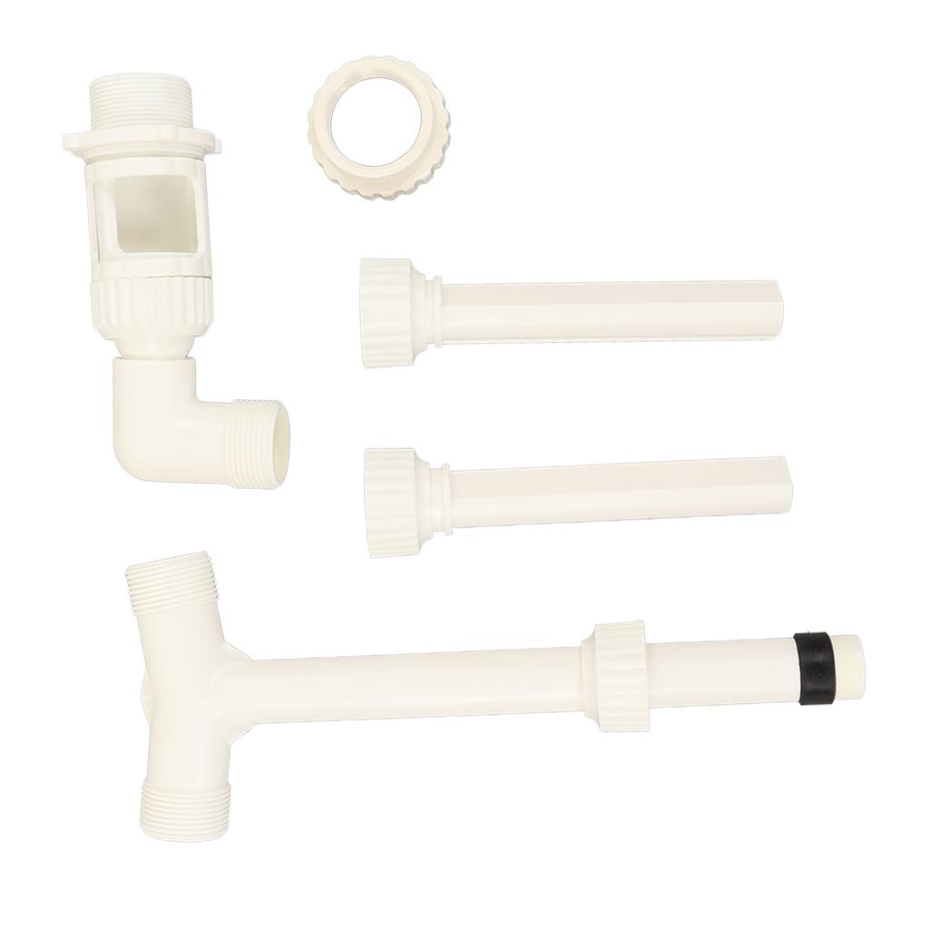 Pool Fountain Spray PVC Adjustable Dual Head Pond Accessories with Internal Screw Thread G1 1/2 To