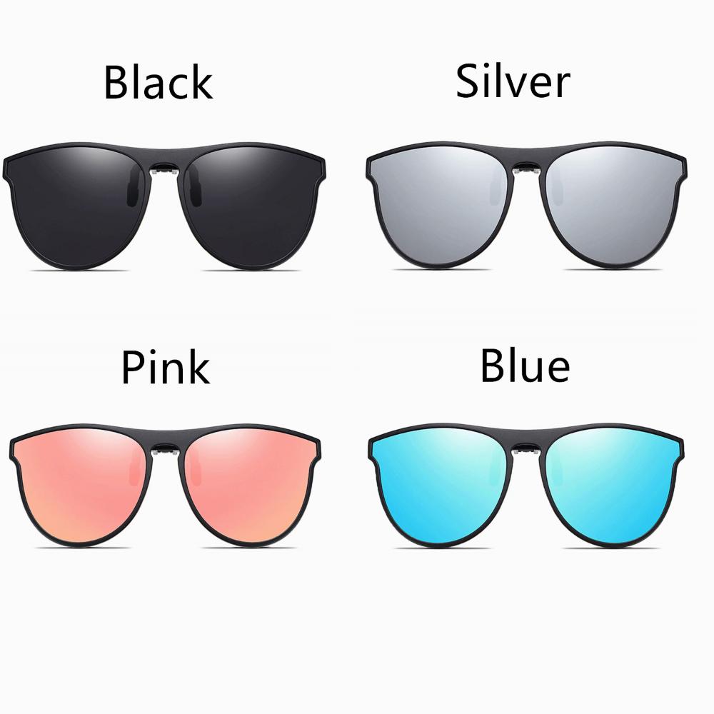 Anti-Reflective UV Protection Driving Eyeglasses Glasses Prescription Glasses Clip-on Sunglasses Flip Up