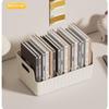 Clear Plastic Seasoning Storage Box With 5 Adjustable Divider Versatile Kitchen Organizer For Spices, Snacks And Small Items