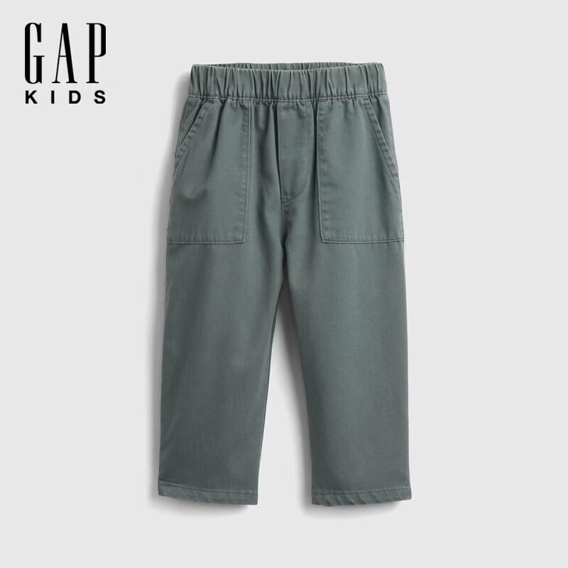 GAP Boys  Toddler Elastic Waist Woven Long Pants M