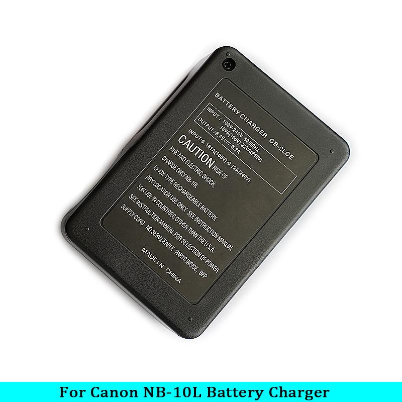 CB-2LCE CB-2LCC Charger for Canon NB-10L Battery PowerShot SX40 HS ; SX50 HS ; SX60 HS ; G1X ; G3X ; G15 ; G16 Camera CB-2LC