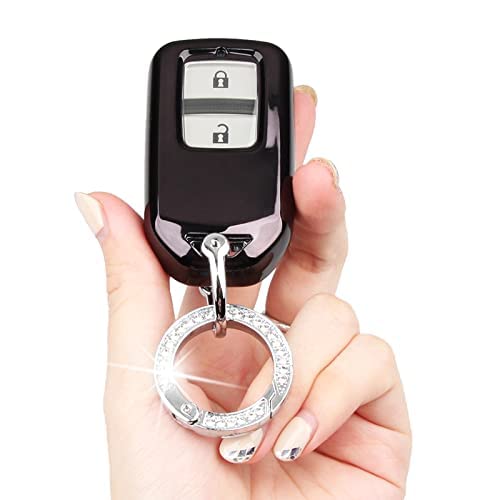 Honda key case Honda key cover key holder Fits Jade Bezel Step Civic Freed Odyssey Accord Grace Shuttle
