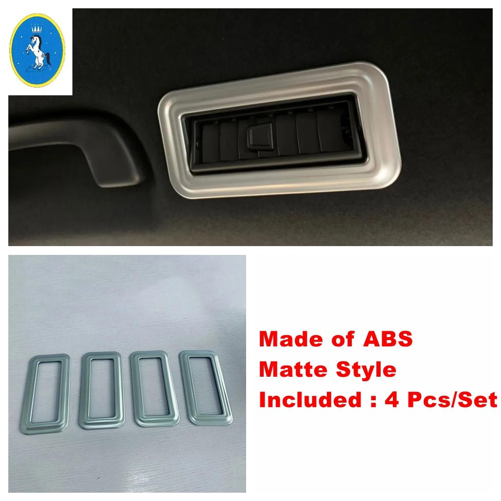 For Honda Stepwgn 2024 ABS Car Inner Armrest Window Lift Button / Rear Air Outlet Decor Frame Cover Trim Accessories