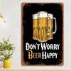 Retro Metal Wall Art Home Decor Living Room Painting 20x30cm