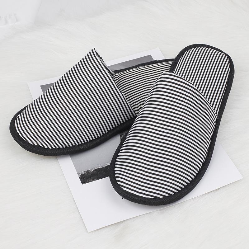 Jednorázové lněné pantofle pro hotely, B&B, salony a cestování