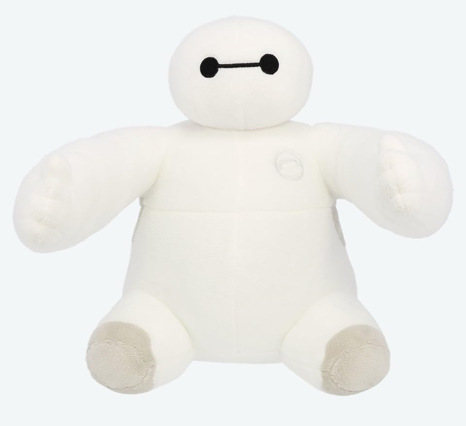 

Baymax Plush Toy, Tokyo Disney Resort Exclusive, Bendable Arms, Spinning Head