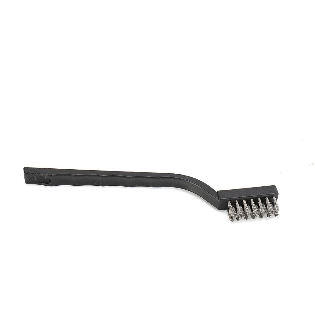 Mini Wire Brushes Cleaning Brush Rust Remover Tool Black Sanding Polishing