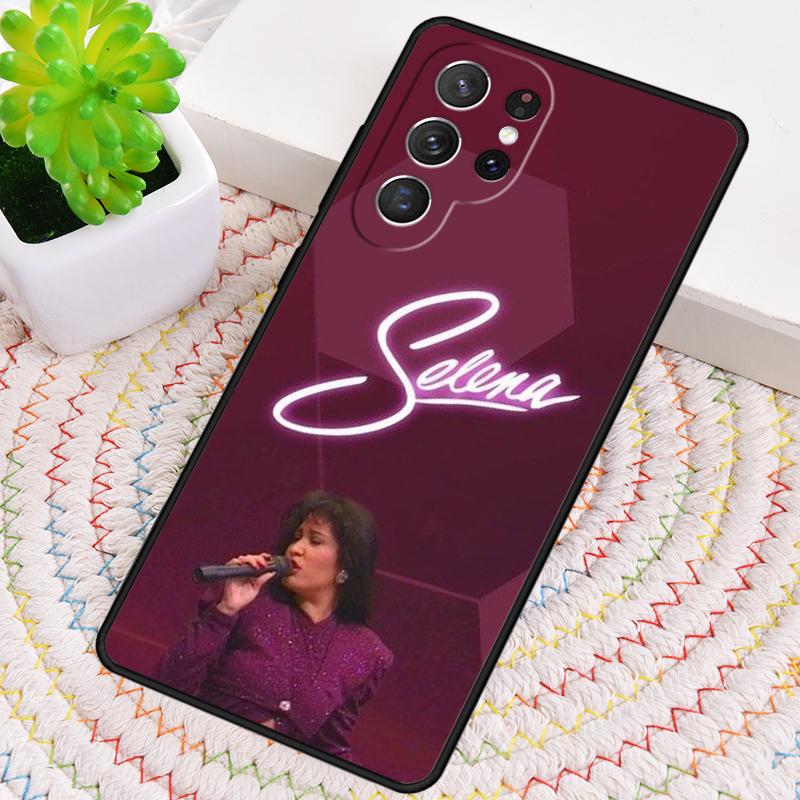 Selena Quintanilla TPU Phone Case For Samsung Galaxy note 10 pro S26 S25 S24 S23 S22 Ultra Plus S21 FE S20 Shockproof Cover