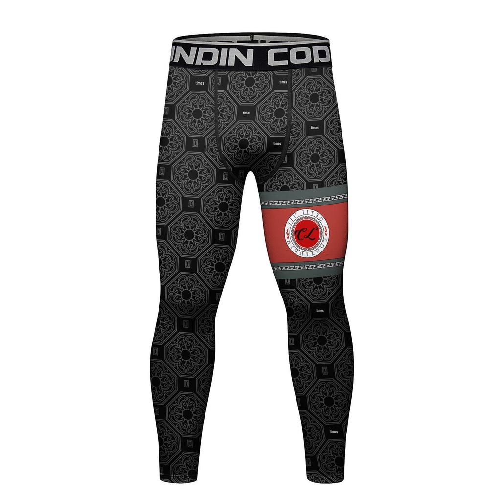 Men's Autumn Sports Compression Pants: Running & Basketball