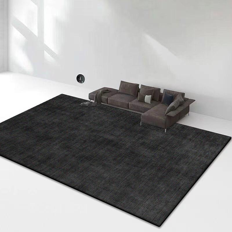Modern Grey Easy Clean Large Carpet Living Room Home Bedroom Decoration Carpets Light Luxury Soft Lounge Rugs Washable Floor Mat