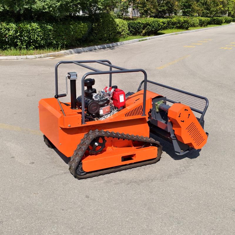 Indonesian Diesel Crawler High-Power Intelligent Orchard Mower