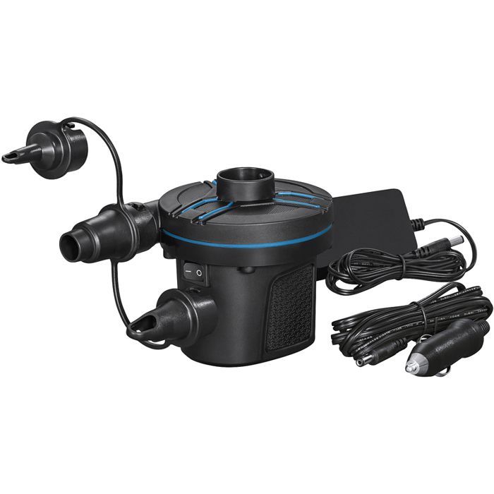 Electric Air Pump - BESTWAY - Compact Model - Maximum Pressure 55 Bar - Voltage 230 V - Black Color