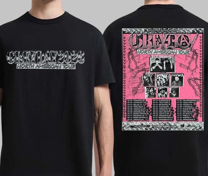 Suicide Boys Grey Day 2026 North America Tour T-Shirt
