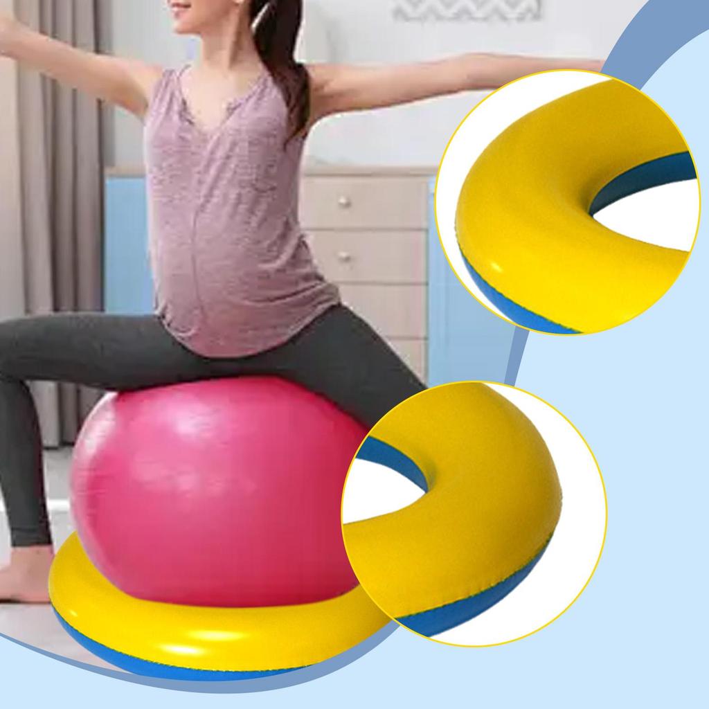 Support de stabilité pour ballon d'exercice, Anneau de fixation stable, Support pour ballon de yoga, Support pour ballon de fitness