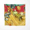 Luxury Brand Women Fashion Oil Painting Scarf  Silk Shawls Scarves Summer Lady Bandanas Foulard Hijab Scarfs For Ladies