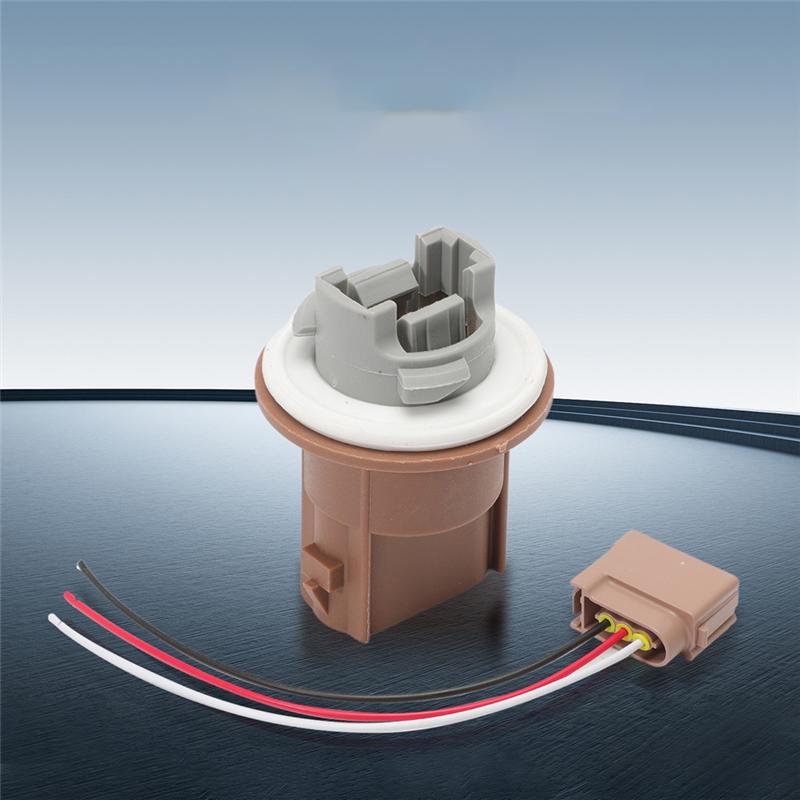 Ac29-Tail Light Signal Brake Lamp Socket Harness Set 2PCS For Ford F-150 F-250 F-350 Super For Duty Lincoln YF1Z13411CA