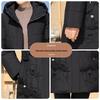 Mid-Aged Women's Long Winter Thick Down Jacket