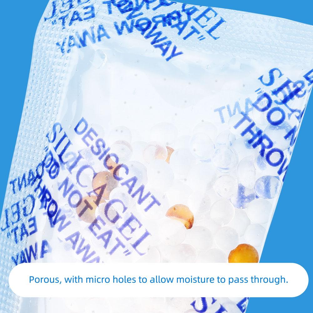 10g 40 packs Non Toxic Silica Gel Desiccant Damp Kitchen Room Living Moisture Dehumidifier Absorber Bag