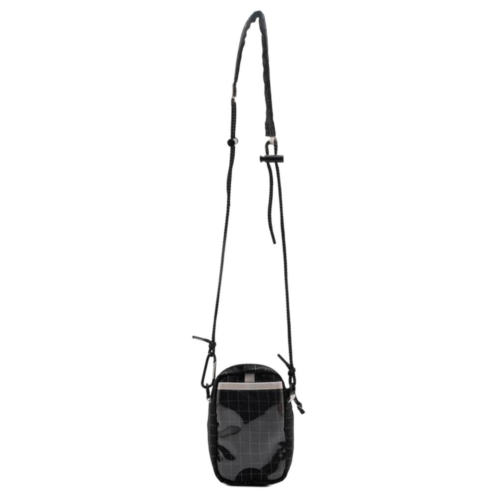 Converse Polyurethane Shoulder Bag Regular Unisex Black 10022286A01