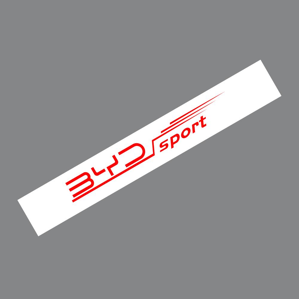 Car Windshield Sticker Vinyl Decor Decal Auto Tuning Accessories For BYD F3 E6 Yuan Plus Atto F0 G3 I3 Ea1 Song Max Tang Dmi