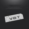 3d ABS Auto Buchstaben V10 V8T V6T Logo Auto Kotflügel Seite Emblem Abzeichen Aufkleber