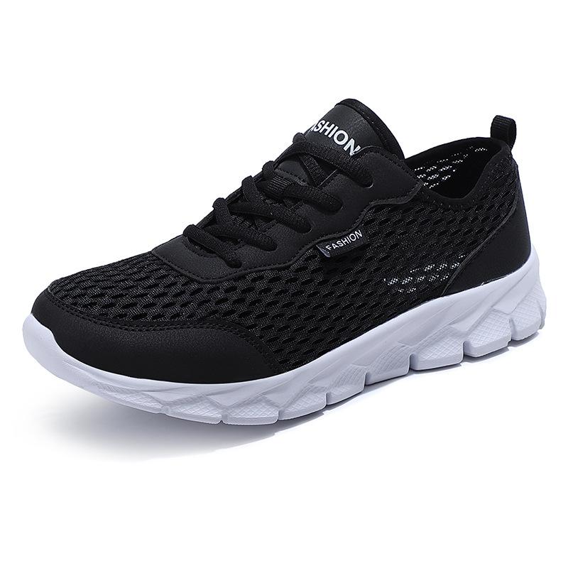 Fashion Men Sneakers Summer Lightweight Breathable Mesh Running Men's Shoes,anti Slip Wear-resistant Platform Sneakers  Tênis Masculino