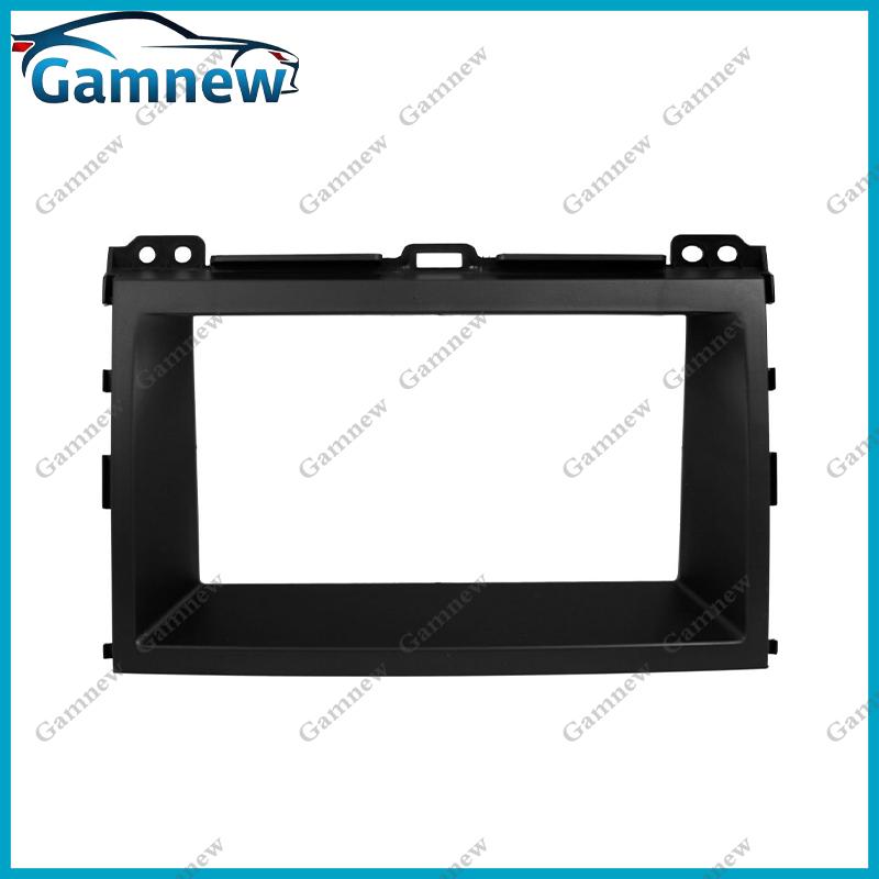 7 inch 2DIN Car Fascia Radio Panel For TOYOTA Land Cruiser Prado 120 LEXUS GX470 2002-2009 Frame Kit Install Facia Face Plate