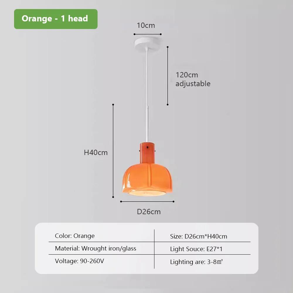 LED Medieval Pendant Light Glass Hanging Lamps For Ceiling Bedroom Dining Living Room Home-Appliance Indoor Decor Luminaire