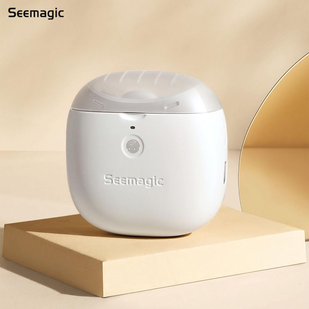 

Электрическая машинка для стрижки ногтей Xiaomi Youpin Seemagic Pro со вспомогательной подсветкой, инфракрасной защитой, триммер для ногтей для детей, детей, пожилых людей и взрослых белый
