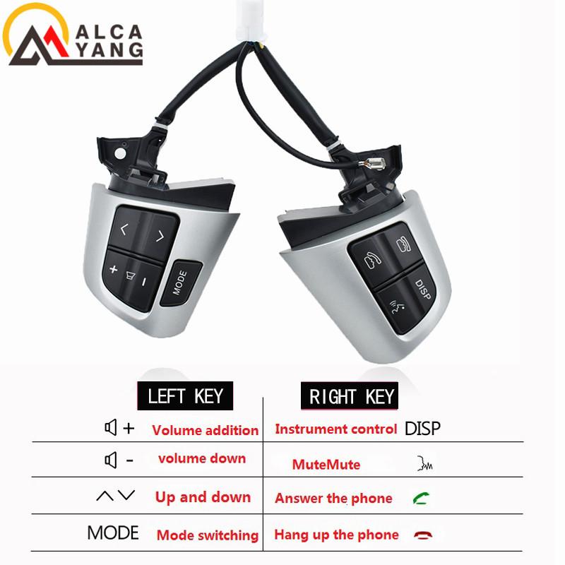 Top quality Steering Wheel Volume Sound Button For TOYOTA COROLLA A*DE150 N*DE150 NR*E150 ZR*E15 ZZ*E150 2010-2013 car-styling