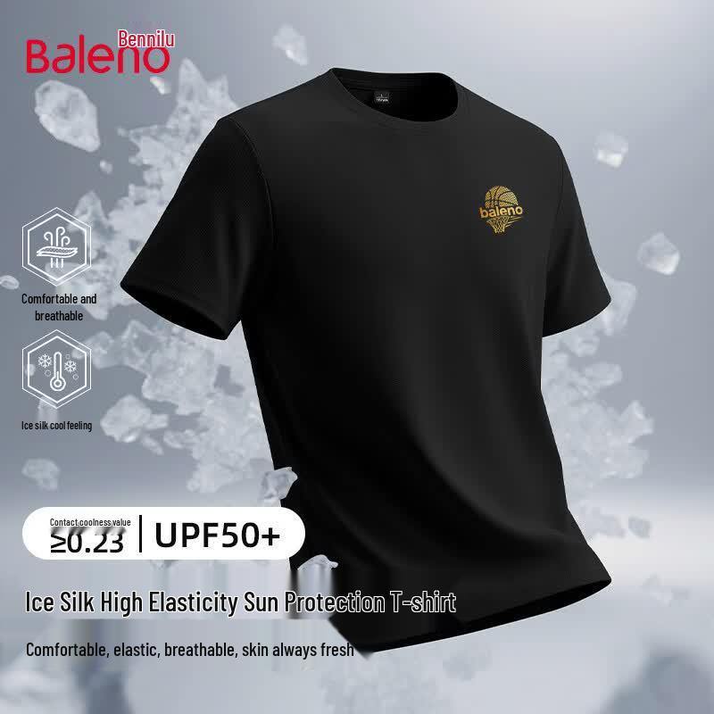 Baleno Men s Summer Cool-Feel UPF50+ Short Sleeve T-Shirt M