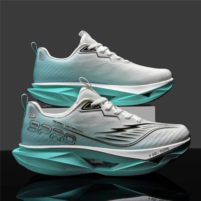 Breathable Air-Censored Outdoor Running Shoes Lightweight Sports Jogging Sneakers Comfort Walking Shoe Rubber Non Slip Resistant