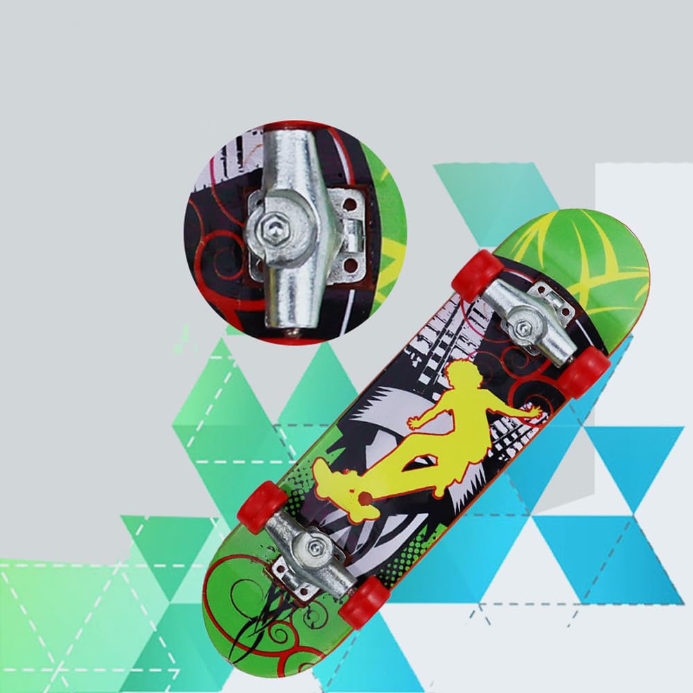 TIYEP Tabletop Toy Mini Skateboard Skateboard Mini Toy Finger Training