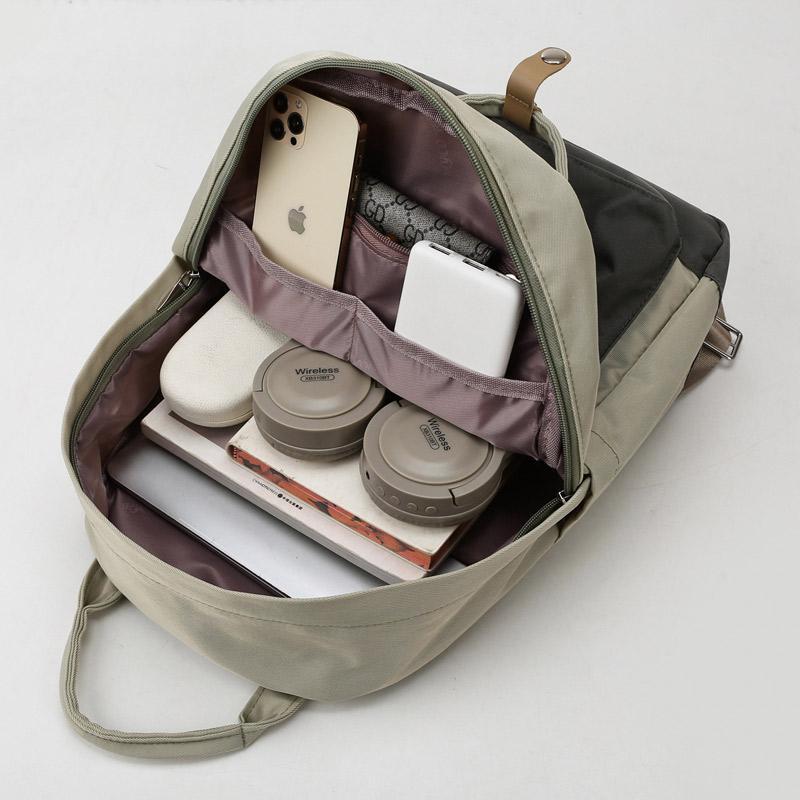 Schlichter japanischer Damen-Computerrucksack mit großem Fassungsvermögen, Universitätsrucksack, für Oberstufen- und Unterstufenschüler, 15,6 Zoll, neu